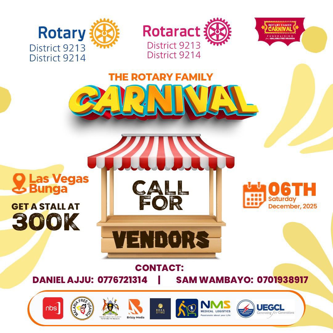 Hey creatives, cooks &amp; entrepreneurs this one’s for you 
The Rotary #FamilyCarnival2025 is coming to Las Vegas BUNGA on Dec 6th, grab your tickets and join the fun! 
#ZeroMalariaStartsWithMe
Showcase your brand, connect with families, and be part of a cause that matters
Get