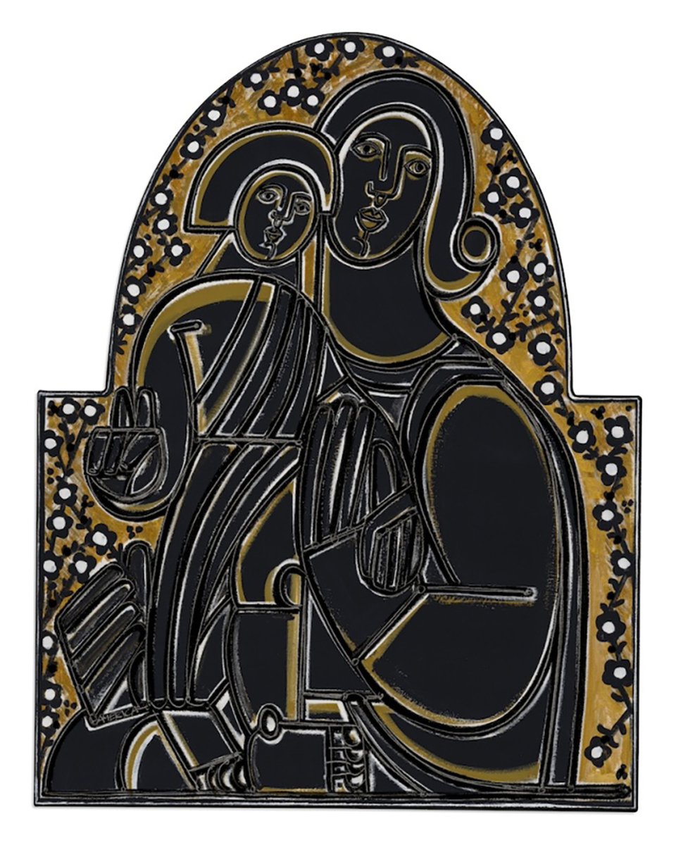 AMERICAMARTINN's tweet image. Hello Austin TX my show is opening today @wallyworkmangallery
now thru Nov. 30th #thankyou Wally, Rachel, Kathryn &amp;amp; Duane. 
#openingreception is today from 6-8 pm.

Homage to Mother and Child with Primrose
Oil and acrylic on canvas
45” X 35” in.
wallyworkmangallery.com