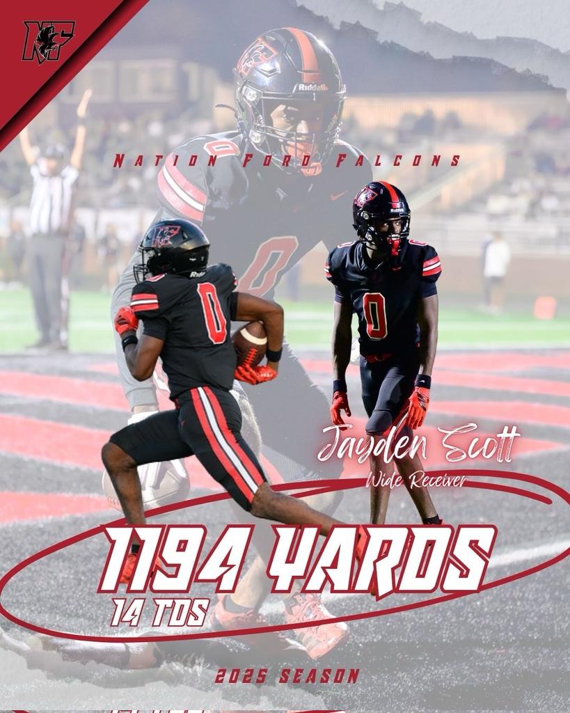 All glory to God for a wonder regular season. Thank you to all the coaches for getting me where am today. Really appreciate yall.
<a href="/Jake_Bentley_/">Jake Bentley</a> <a href="/coachmarp_/">Anthony Marple</a> <a href="/Coach_Angelou5/">Michael Angelou</a> <a href="/Coach_Hassett/">Dillon Hassett</a> <a href="/NafoFalconsFB/">NAFO_Football</a>