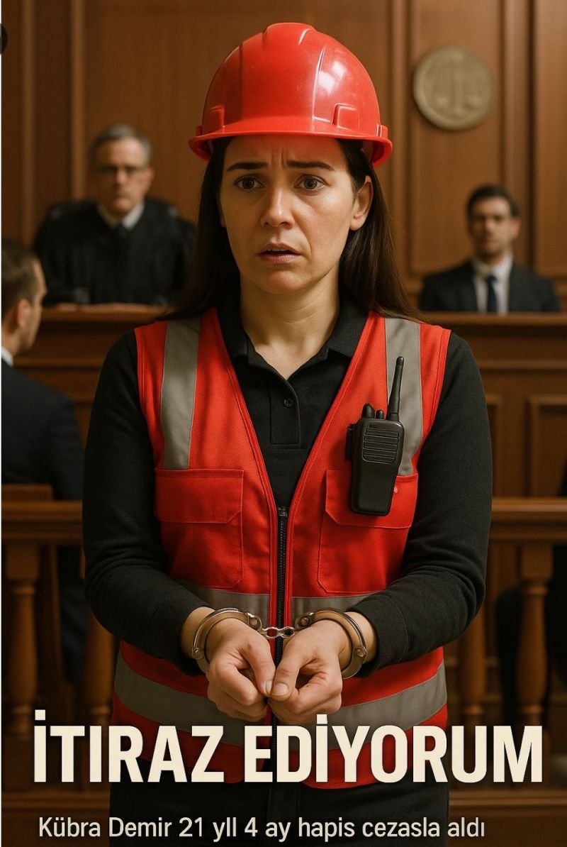 İş Güvenliği Uzmanı Kübra Demir 21 yıl 4 ay 15 gün hapis cezasına çarptırıldı. 
Bu karar İSG sektörünün bitişinin kararıdır..
Avukat, dava kaybettiğinde yargılanıyor mu ? 
Doktor, tedavi edemediği için yargılanır mı ? 
İş güvenliği uzmanları günah keçisi değildir. 
#iguiçinadalet