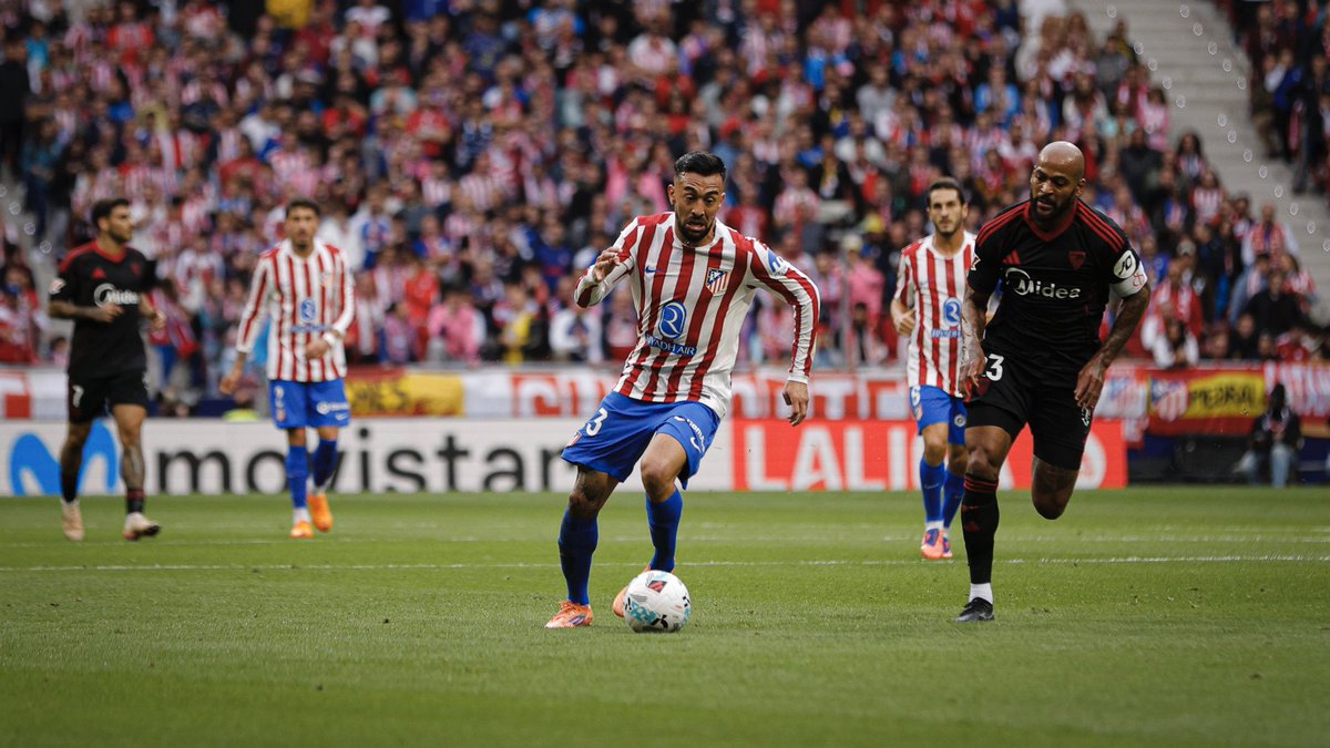 Marcos2F04's tweet image. Muy buen partido del Atlético de Madrid frente al Sevilla. Ha arrollado por completo al conjunto hispalense. Con confianza, trabajo y unidad, este Atlético, puede llegar lejos, muy lejos. Veremos cómo progresa.

#AtletiSevilla