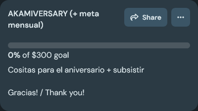 En 13 dias es mi aniversario nro 4!!!!!!!!!!

WOOOOOOOOOOOOO

entre la carrera de música y mi vida adulta, llegaré a regalarles lo que les quiero regalar?????????

Mientras tanto pueden apoyar mi carrera como vtuber a tiempo completo en mi ko-fi 

Gracias por su amor nikudachis~!