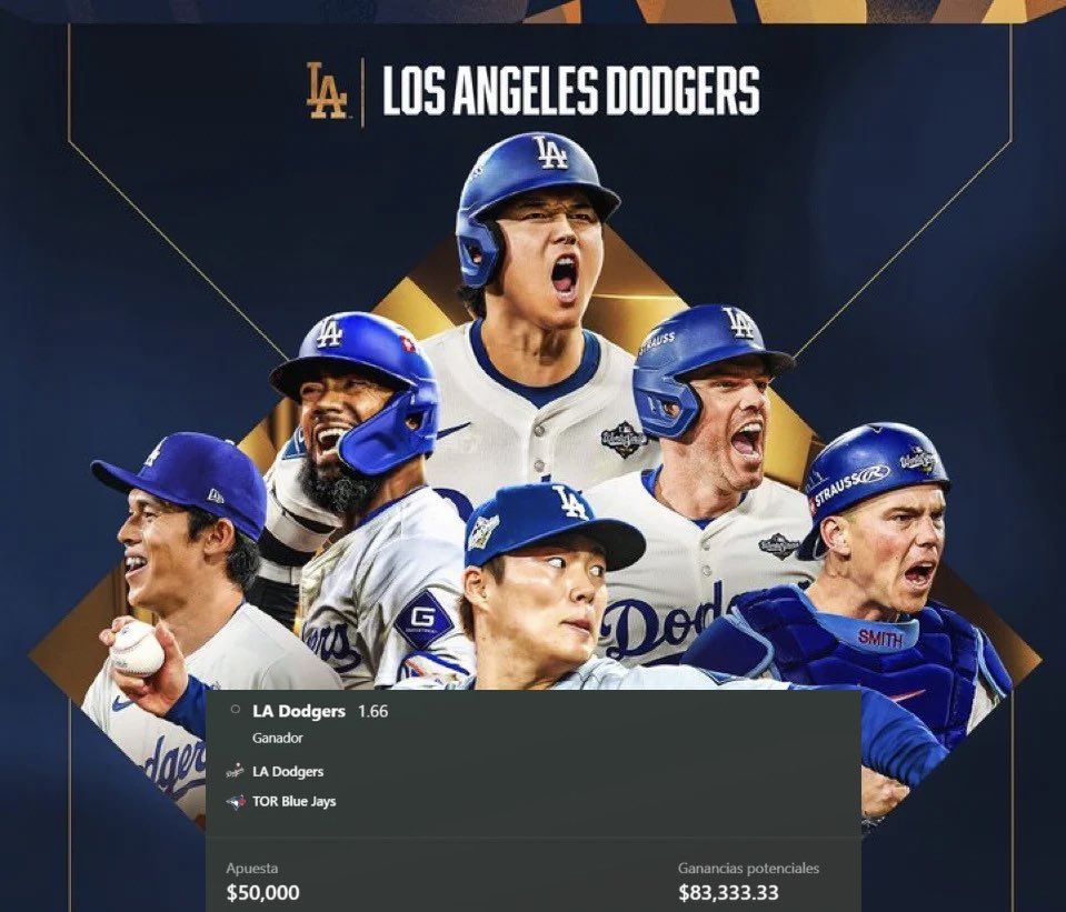 YuriTipster's tweet image. Vamos con el primer verde de Noviembre 
Si hoy @LosDodgers ganan la serie mundial voy a regalar $20k💰 

Así de segura voy con esta jugada.

La única regla es que me tienen que seguir 

Déjame tu like y RT y comenta♥️