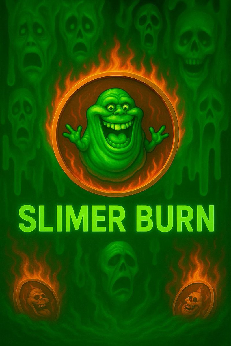 🔥 $SLIMER Burn Update 🔥

Another 0.50% of total supply has been permanently removed, bringing the cumulative burn to 69.37%.

This latest purge continues $SLIMER’s mission of engineered scarcity and sustainable, deflationary growth. Each reduction in supply tightens the market,