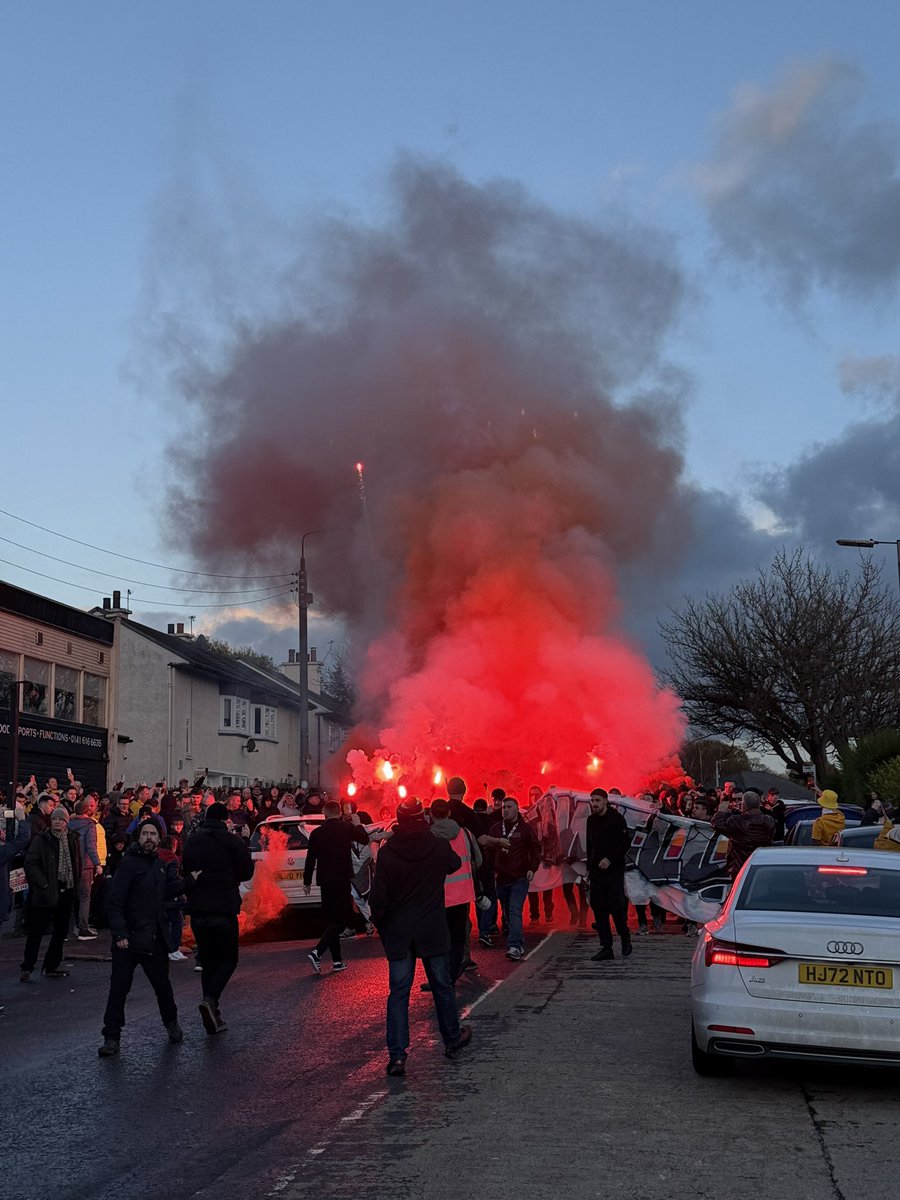Motherwell Ultras Corteo v St Mirren

Nothing beats Scottish football! 👏🏻