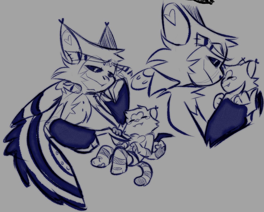 I miss Rou so bad ughhh #HazbinHotelOC #HazbinHotelHusk #Fankid