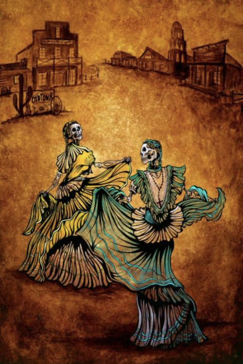 Día de los Muertos (Day of the Dead) is a two day celebration to celebrate infants/children (Nov. 1) and adults (Nov. 2) who have passed. The days coincide with the Catholic All Souls and All Saints Days. 💀