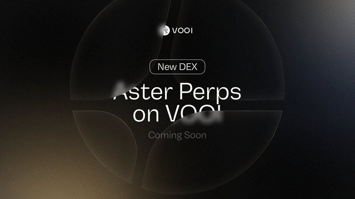 Gvooi guys 

Quick-witted stranger,caught wind of <a href="/vooi_io/">vooi</a>'s Aster DEX drop yesterday? 
It's like they're quietly stacking the deck for perps pros, pulling in YZi Labs firepower for seamless cross-chain plays. 
If you're not farming those 20M weekly points yet, dip into paper