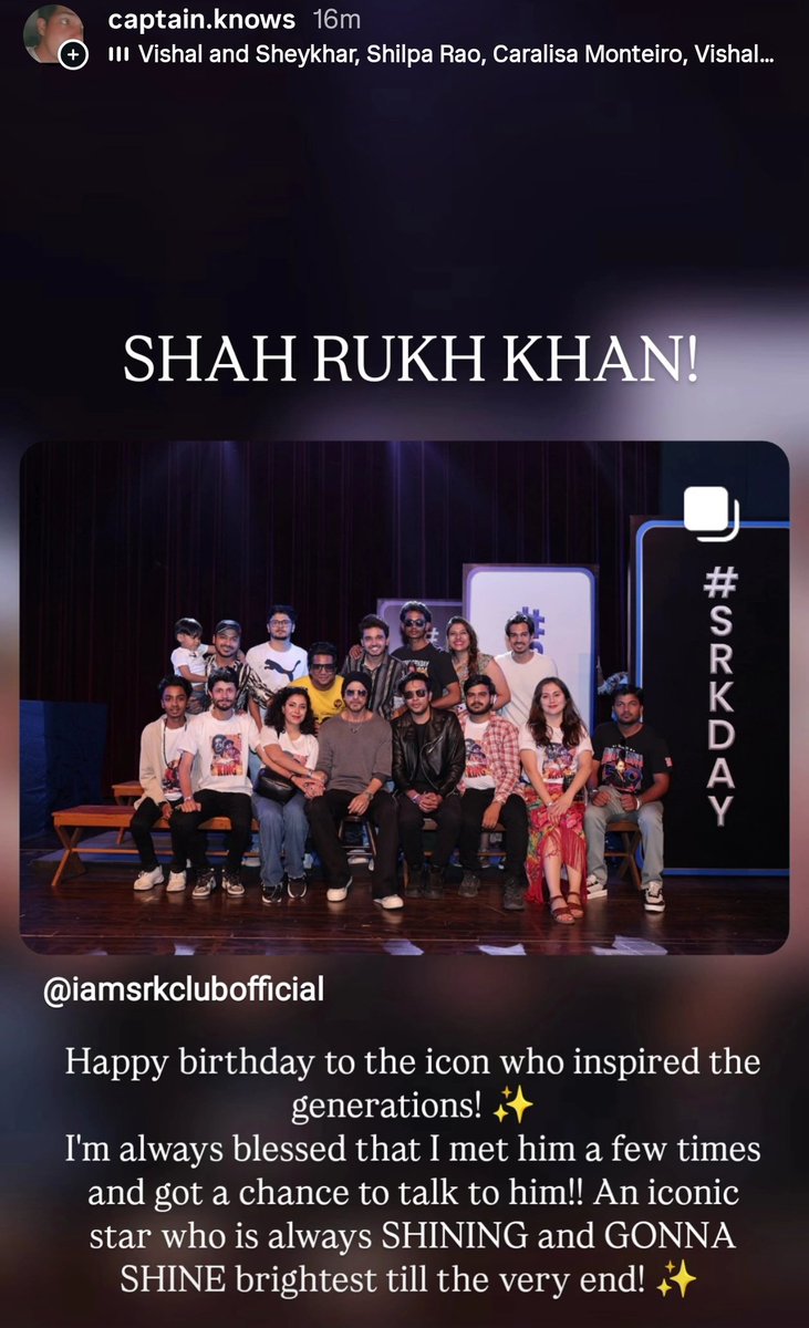 Happy Birthday Idol <a href="/iamsrk/">Shah Rukh Khan</a> ✨