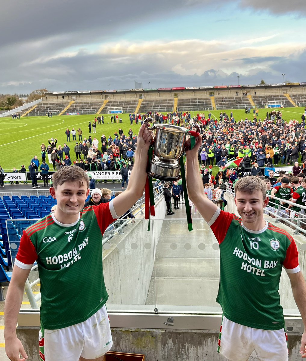 St. Brigid’s - Hodson bay Hotel Group Senior Football Champions 2025. 

#RosGAA