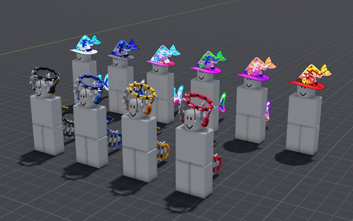 4it3dm1's tweet image. Happy Halloween!!!!
Halloween UGCs ahhh

Concepts by @LeeW011 &amp;amp; @miraclecyan 

Fishbone Potion Set and Chainsaw Headphone &amp;amp; Halo by @LeeW011 

Link : roblox.com/communities/35…

#ROBLOX #RobloxUGC #robloxart #RobloxDev #Halloween