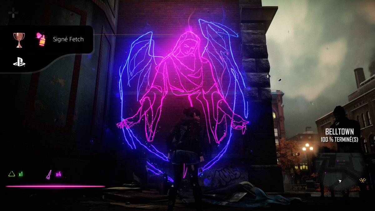 RealBadTaste's tweet image. inFAMOUS First Light
Signé Fetch (BRONZE)
À fond la caisse (SILVER)
Blackout (BRONZE)
Illuminé (SILVER)
#PlaystationTrophy #PS5Share #inFamousFirstLight

Collectibles de la ville terminés. Certains sont un peu tricky mais avec la super vitesse ça passe plutôt bien. 🙂