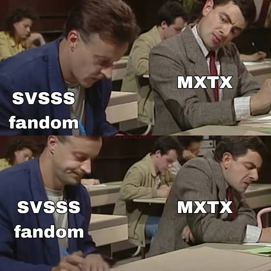 Yunzzelf's tweet image. MXTX se la paso todos estos años leyendo los fanfics del fandom.