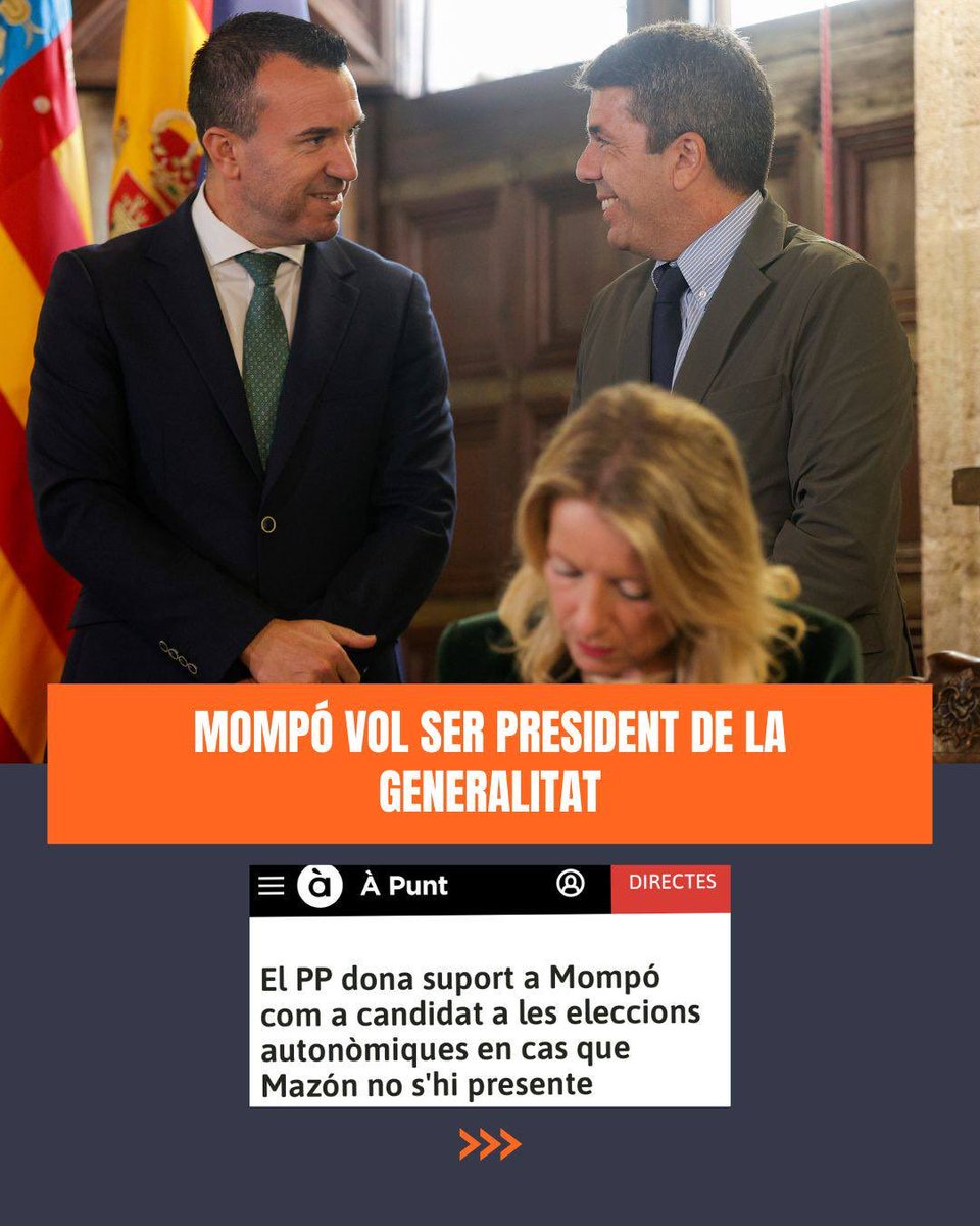 Dolors_Gimeno's tweet image. ❌ Canviar a @carlos_mazon_ pel seu encobridor Mompó és un insult. Han de caure tots els còmplices. Veritat i justícia!