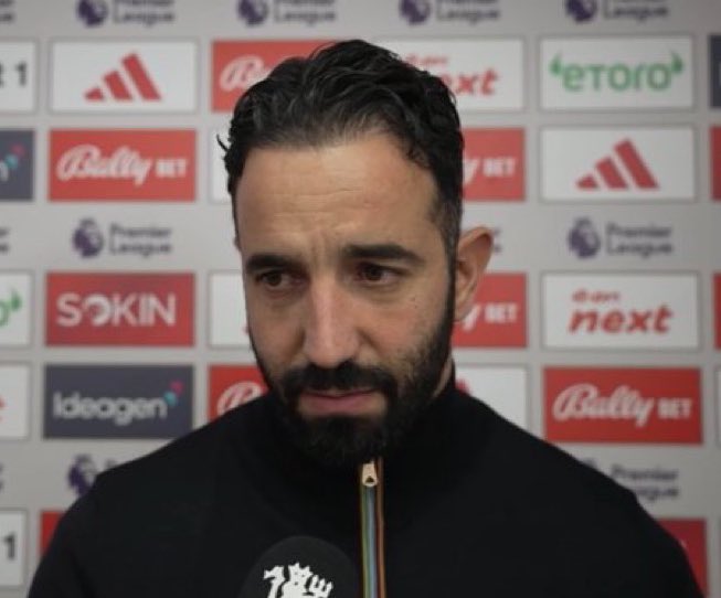 🚨🎙️ | Ruben Amorim: “We had five minutes where we disconnected and conceded two goals. We dropped the energy level, the aggression and you can feel it. But we scored and tried to win the game. Let's work to win next week.”