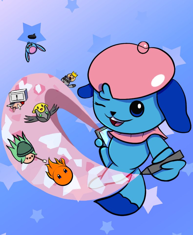 Been while since I post anything <_< so I thought coming back with lil art for friend, as a practice too
This is a great artist I think yall would like, named W111nd! twitch.tv/w111nd?sr=a