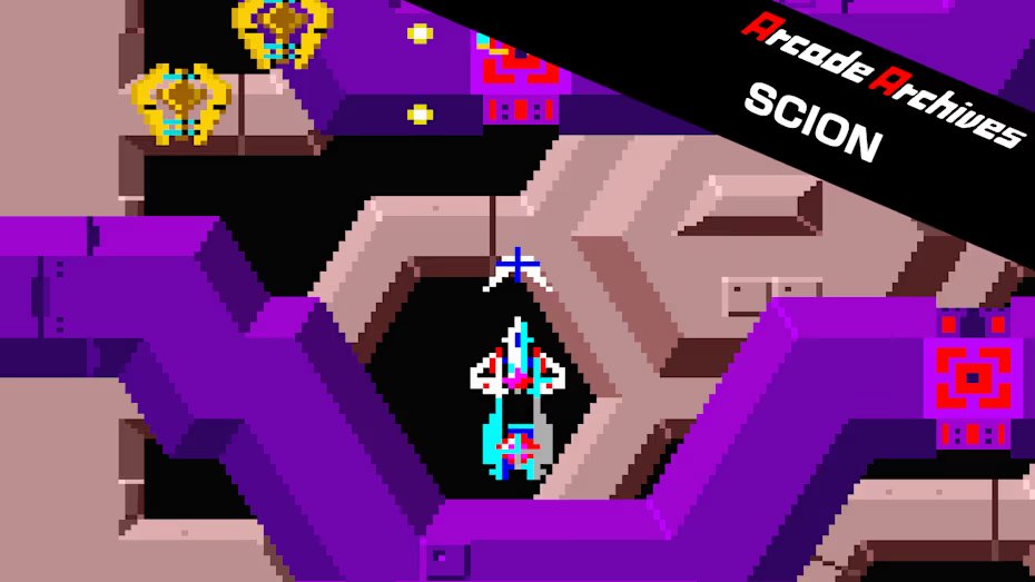 Arcade Archives SCION is now available! It's a shooting game released by SEIBU KAIHATSU in 1984. Available on 5 consoles, including Nintendo Switch 2, PlayStation 5 and Xbox Series X|S!

🟧Arcade Archives
arcadearchives.com/en/title/aca-3…

#ArcadeArchives #ACA