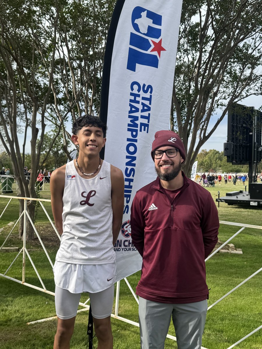 Midland_ISD's tweet image. We are so proud of Jaime Arreola for competing in the @uiltexas State Cross Country Championship meet this season! He did an amazing job representing @LHSrebels and MISD! Way to go, Jaime!👏🏽
#StudentExperience #ExcellenceInAction #MISDAthletics