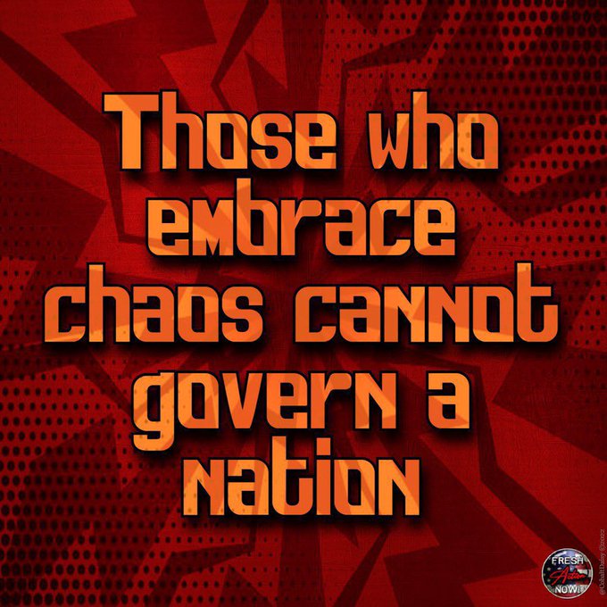 This is why I am running for Congress. I will offer solutions instead of chaos.