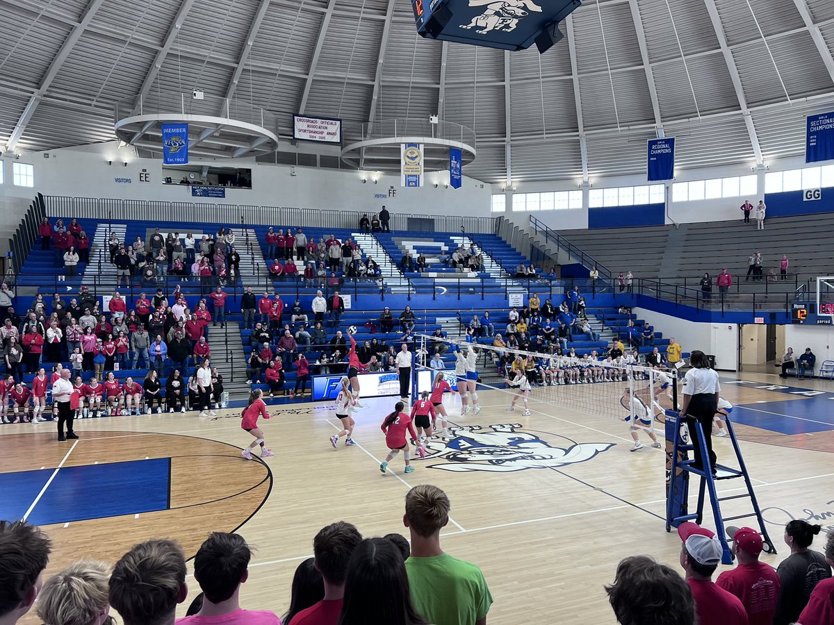 Hornets take the win for set #3! Great game!