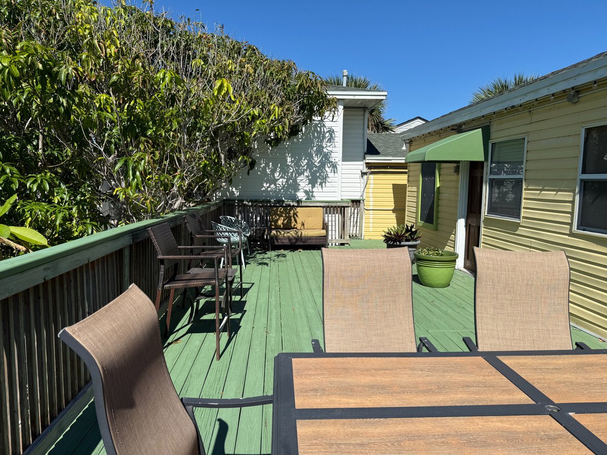 Sunny or shady, our beer garden beckons.