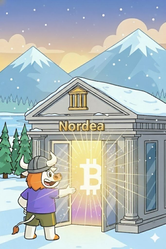 BooStackbits's tweet photo. @Nordea: โ๐๐ ๐๐จ๐งโ๐ญ ๐ญ๐ซ๐ฎ๐ฌ๐ญ ๐๐ซ๐ฒ๐ฉ๐ญ๐จ.โ
Also @Nordea: โ๐๐จ ๐๐ง๐ฒ๐ฐ๐๐ฒ, ๐ก๐๐ซ๐โ๐ฌ ๐ ๐๐ข๐ญ๐๐จ๐ข๐ง ๐๐๐.โ
Welcome to the bull side, fam @BooStackbits ๐ค๐
#Bitcoin #Crypto #ETP #BTCFi #StackBits https://t.co/uXRaZBPiTq
