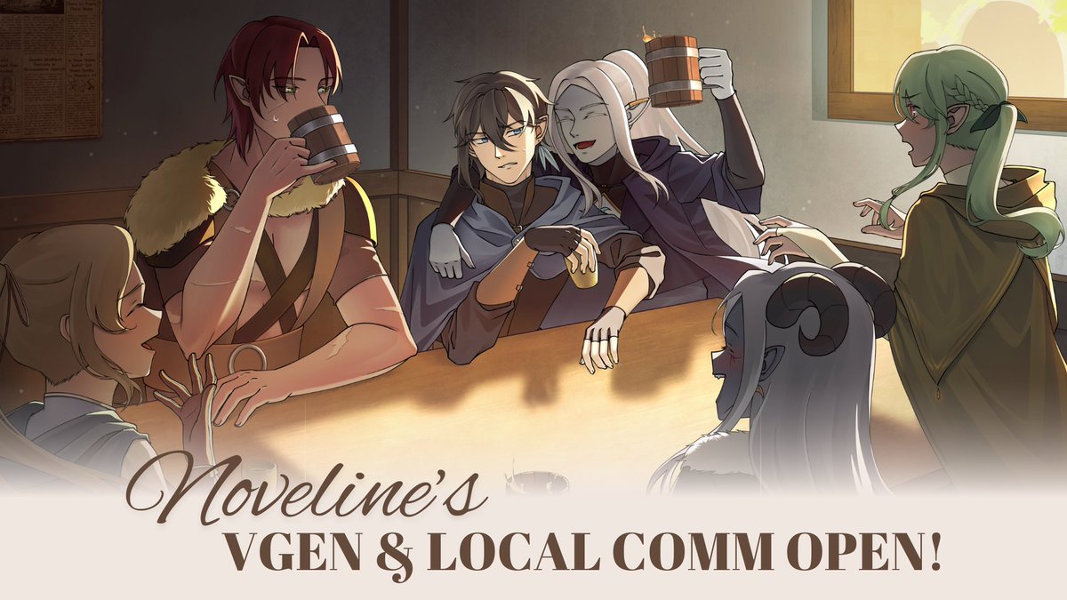 Noveline | Comipara6 | Comm Open✨ tweet media