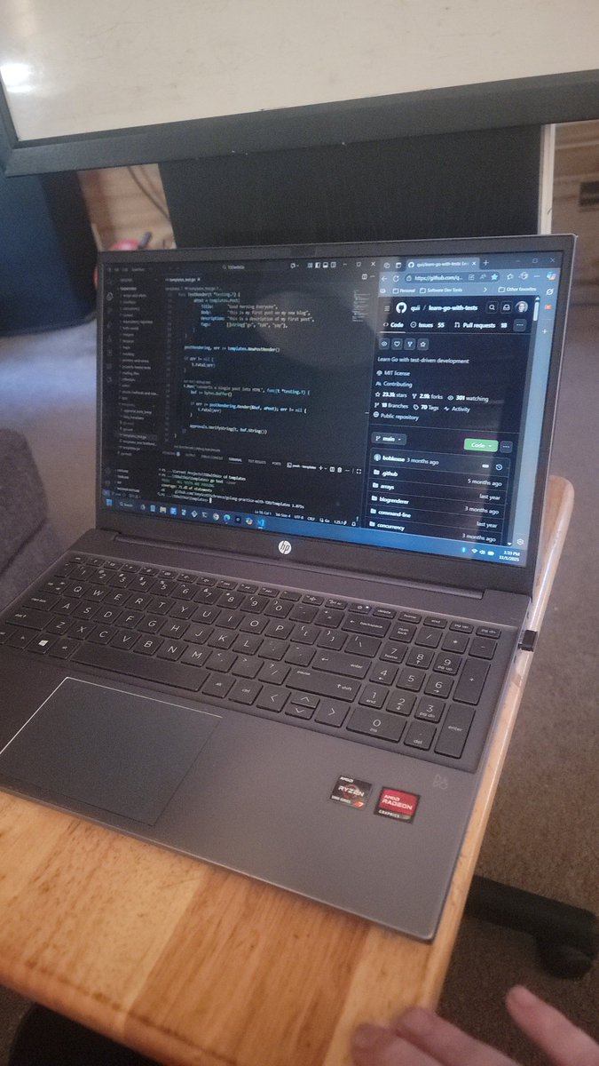 goodToGolang's tweet image. ISO office work? Any leads appreciated
github.com/JoeyScottSchro…
linkedin.com/in/joeyscottsc…