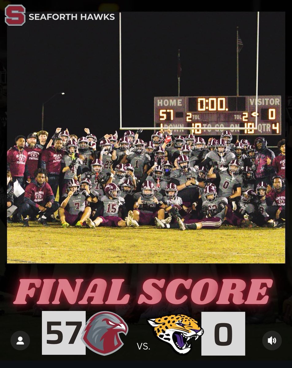 Perfect way to end the regular season