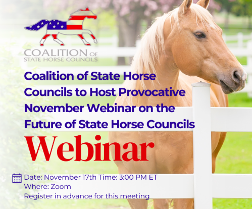 Webinar: Future of State Horse Councils horsecouncil.org/project/coalit…
