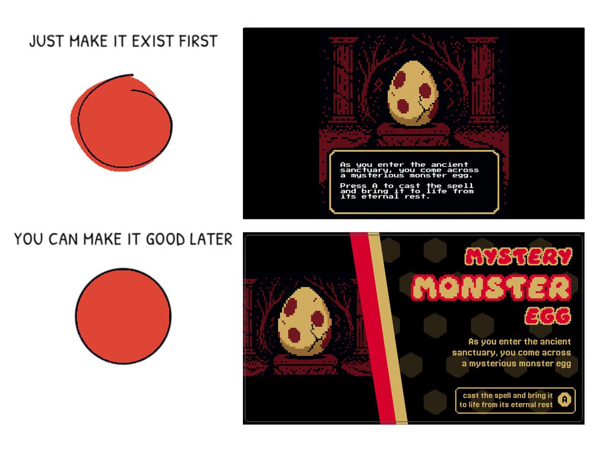 smonsterdoom's tweet image. Don’t stop #devlog #pixelart #gamedev