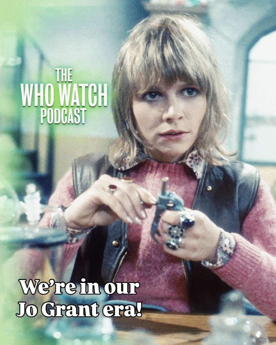 WhoWatchPodcast's tweet photo. We’re BACK! 💚💚

And this week we watched Terror of the Autons!

We’ve officially hit the era of Jo Grant, and we couldn’t be more in love.

Wanna listen? Tap the link in our bio or search ‘The Who Watch’ wherever you get your podcasts ✨ https://t.co/ItLR54h5ye