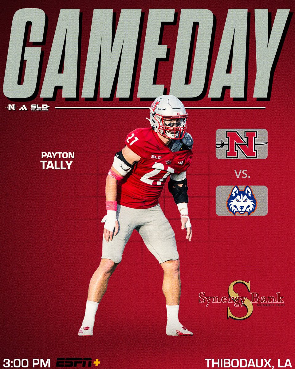 Homecoming ⚔️

🆚 HCU
🕰️ 3:00 PM
📍 Guidry Stadium 
📺 ESPN+

#GeauxColonels