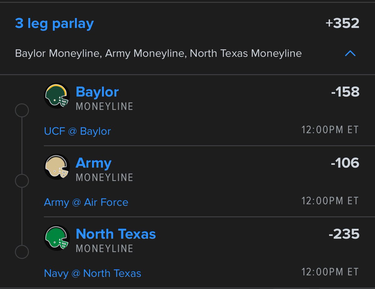 Bigbetsbrand123's tweet image. Lunch Money Parlay

Good Luck If Tailing🍀