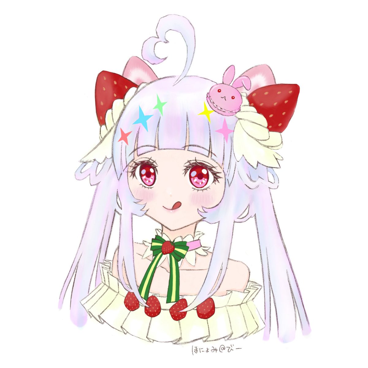 Strawberry Cake様♡ありがとうございます♡ a-strawberry-cake-with-whipped