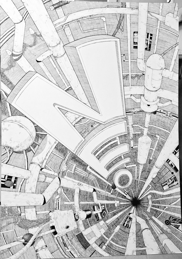 絵画 kunstrasen/fighting a blank paper kunstrasen/fighting a blank