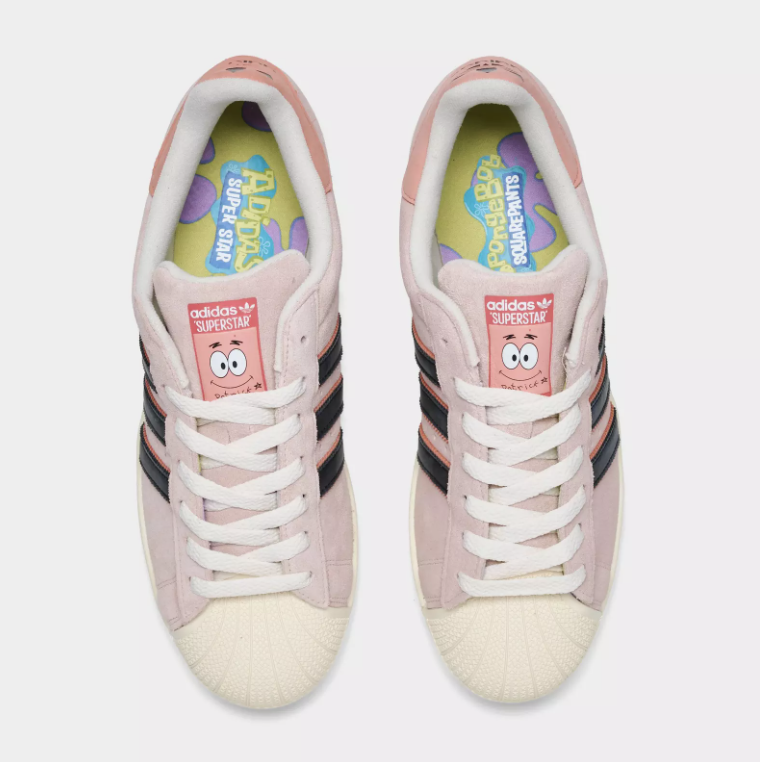 snkr_twitr's tweet photo. AD: LIVE in 30mins 
SpongeBob SquarePants x adidas Superstar 'Patrick Star'

Champs -> https://t.co/dxuxWxaSEJ

Also try here in case they restock on top of the hour
Finishline https://t.co/2SaE7puxaD
$10 off w/code SUMMERHEAT

JDsports https://t.co/8oyQK4kpcy
$10 off JDS10
(Use STATUS Rewards)