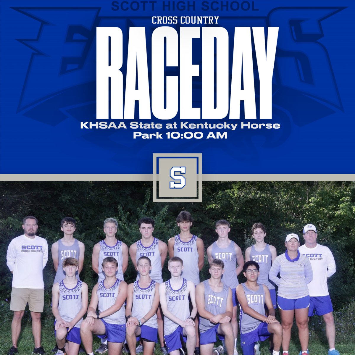 Good luck to Dylan and Lincoln today at the KHSAA State Cross Country Meet.