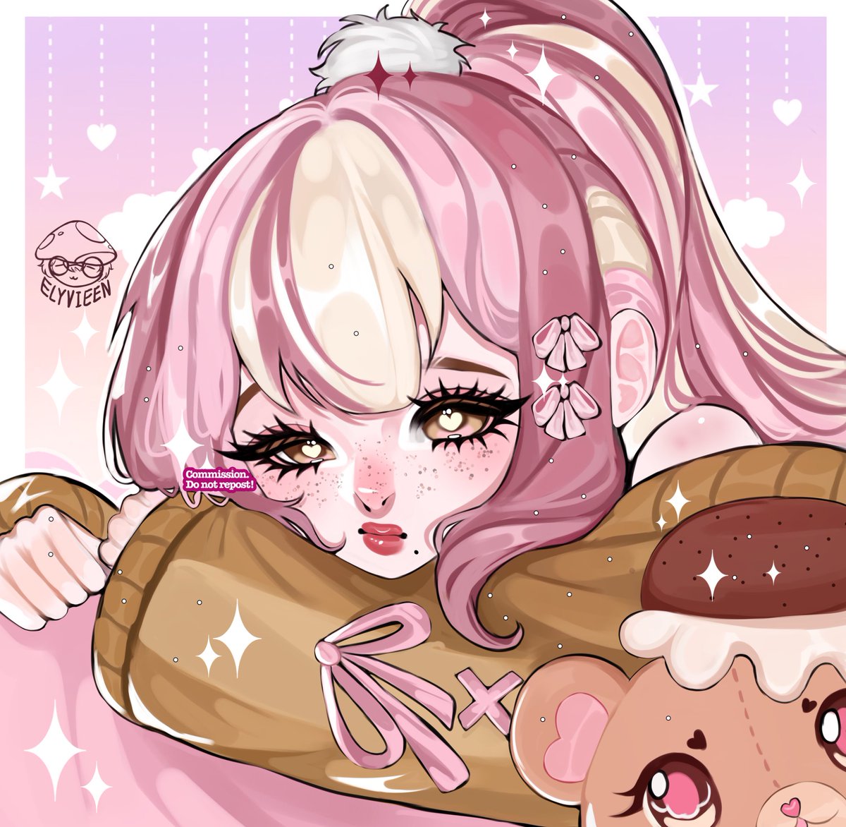 eppy ych comm 💚🌟🩷