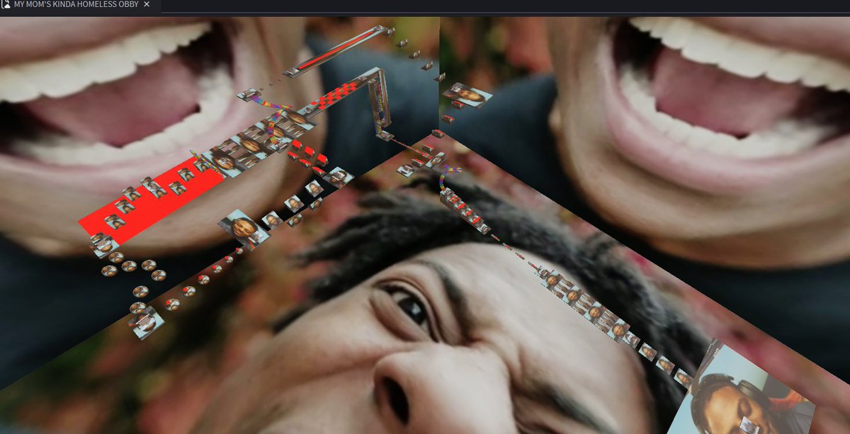 Meanwhile my girlfriend who I have been teaching Roblox development has been working on “My moms kinda homeless” obby