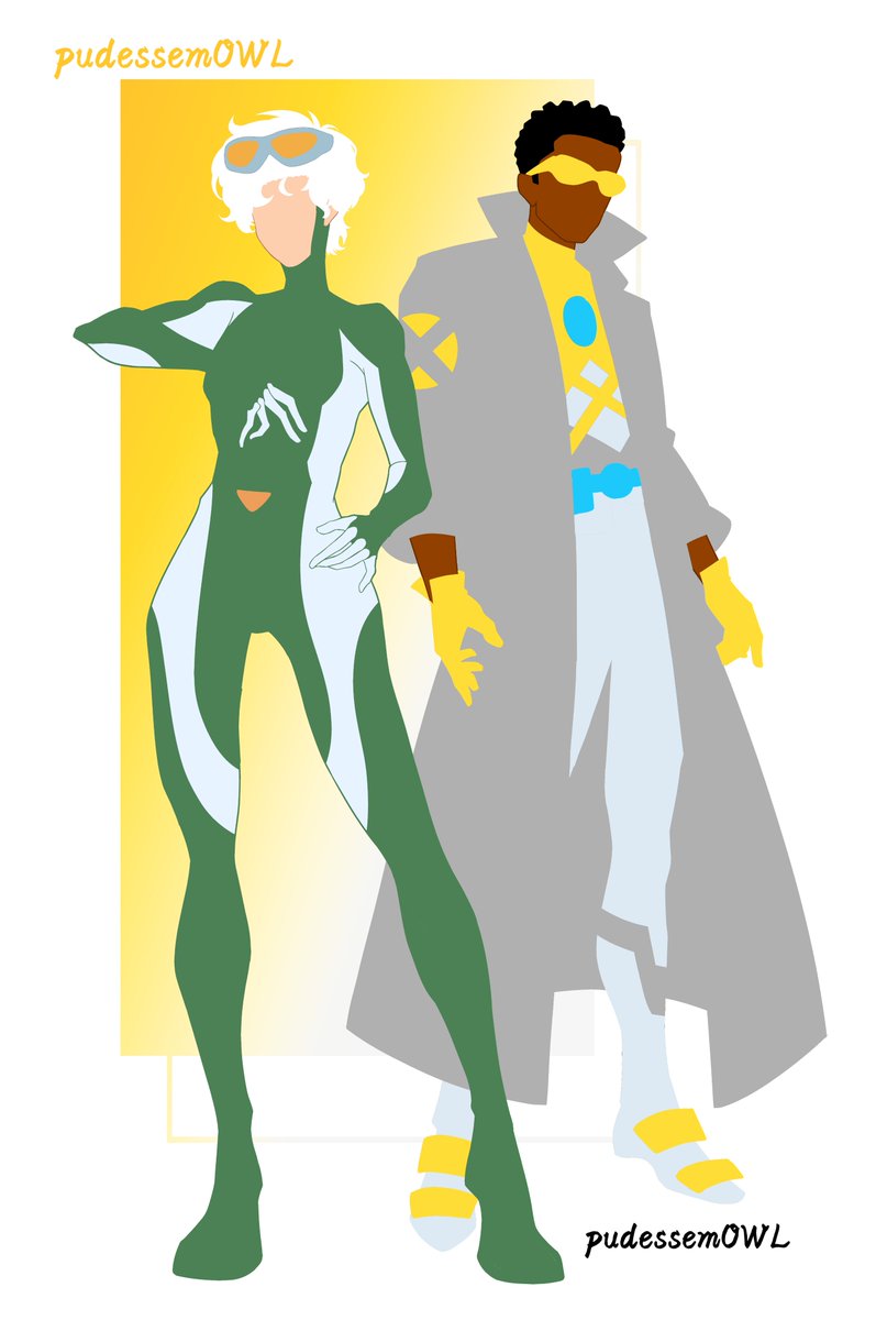 PudessemOWL's tweet image. Challenge yourself to draw your favorite superhero couple.

#TommyShepherd 
#DavidAlleyne 
#ThinkFast 

1. Their original uniforms.
2. The uniforms when they first met.
3. The uniforms when they were in love.
4. Their latest uniforms.