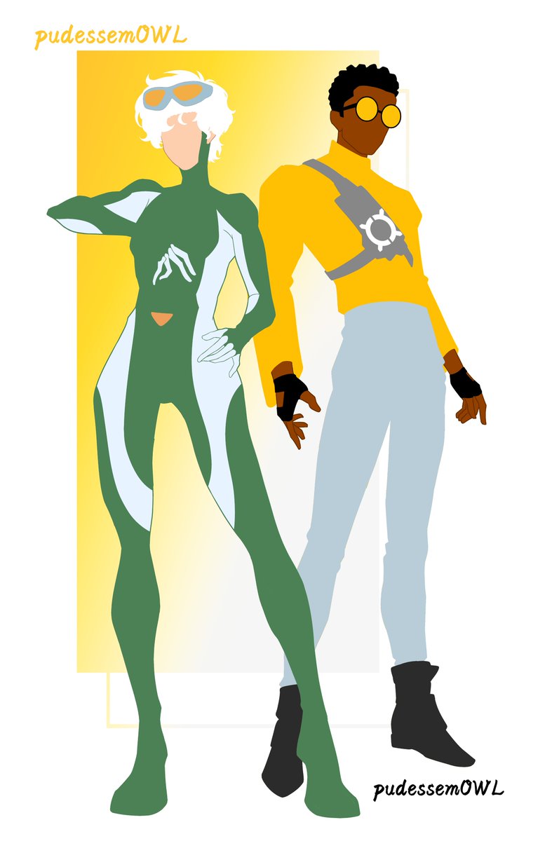 PudessemOWL's tweet image. Challenge yourself to draw your favorite superhero couple.

#TommyShepherd 
#DavidAlleyne 
#ThinkFast 

1. Their original uniforms.
2. The uniforms when they first met.
3. The uniforms when they were in love.
4. Their latest uniforms.