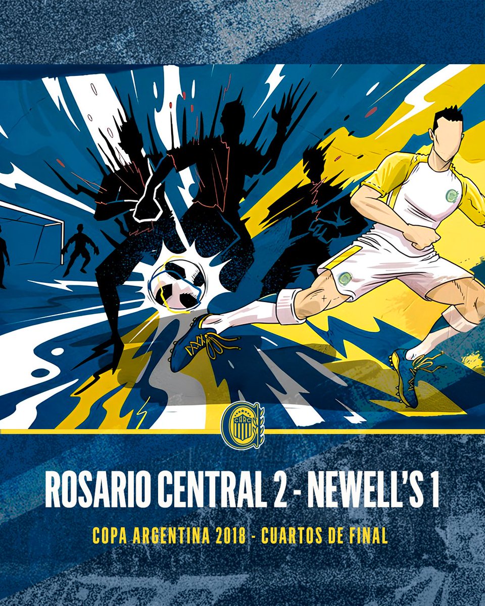 #RecuerdoCanalla | 🇺🇦🏆🌮 Te crucé en la copa…

Un día como hoy pero de 2018, #RosarioCentral eliminaba a su clásico rival de la Copa Argentina, con un gol de taco del Chaco Herrera y otro de Fernando Zampedri. Luego el Canalla se iba a coronar Campeón.