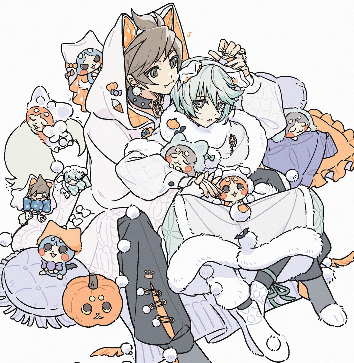 ___munya___'s tweet photo. わんこおばけスレミク🎃👻 https://t.co/KVHLEzfzpy