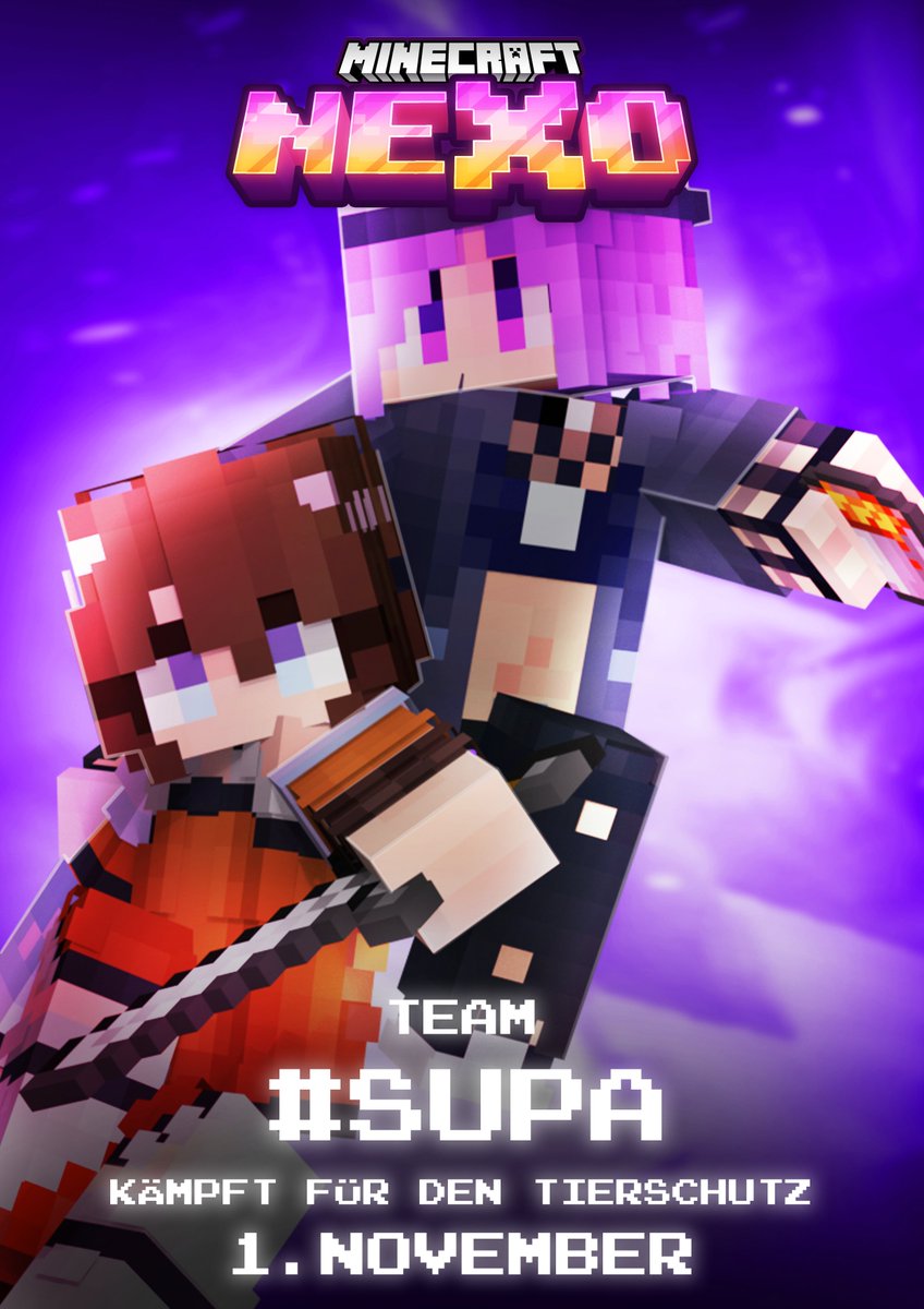 _silentpandavt_'s tweet photo. 🐼 𝗔𝗨𝗙 𝗜𝗡 𝗗𝗜𝗘 𝗦𝗖𝗛𝗟𝗔𝗖𝗛𝗧🍣

@_sushiima_ &' Ich stellen uns 100 Minecraft Spielern in einem bitteren Kampf! Gemeinsam wollen wir den Sieg holen und für den Tierschutz kämpfen!

📆Heute - 15:30 Uhr  
🔴https://t.co/3x8WHx0KVa 

🏷️Tags  
#MinecraftNEXO | #Vtuber | #TwitchStreamers