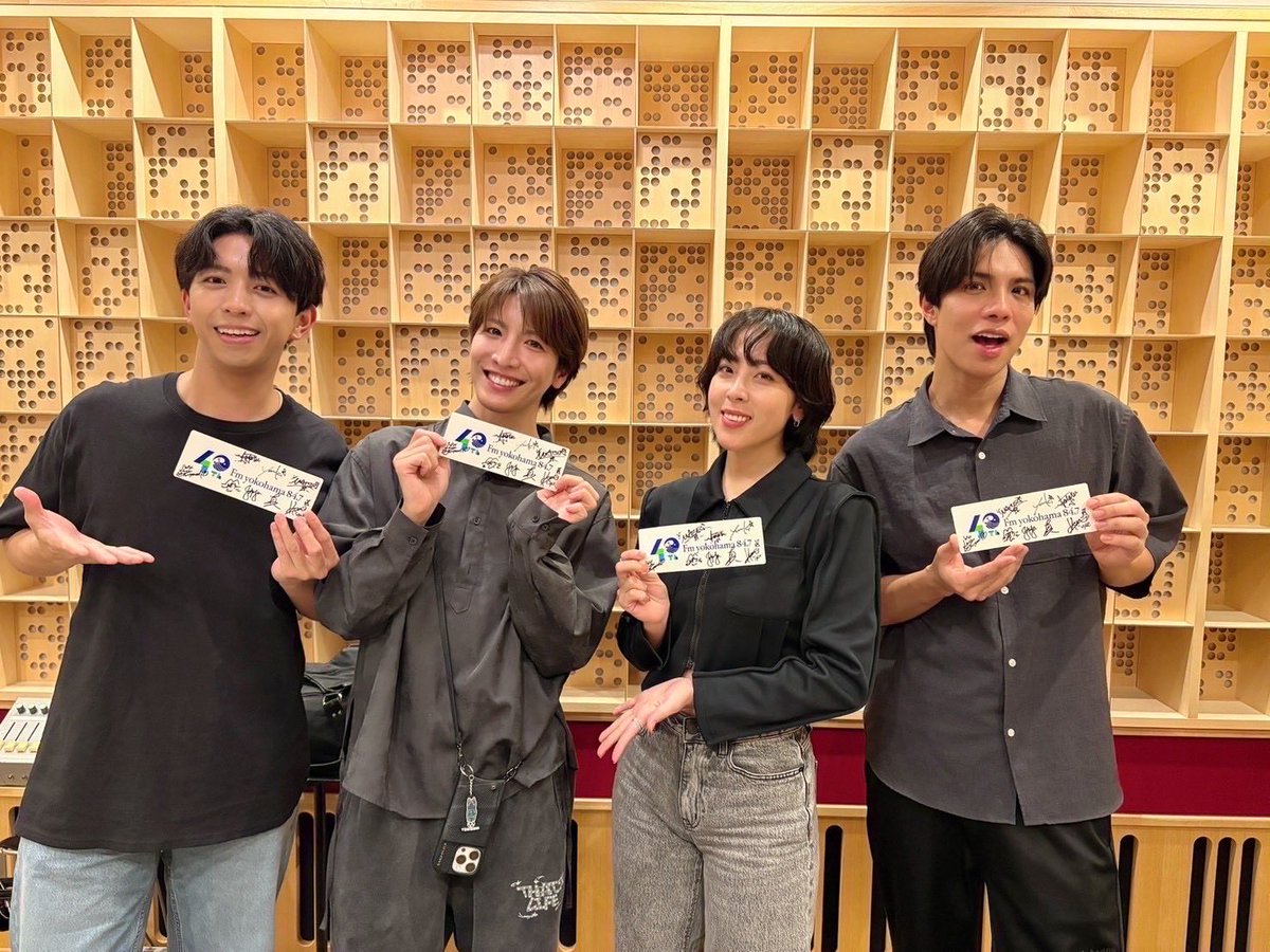 本日もありがとうございました🎙️ ƑEEL ƬHE MUSƖƇ 🚢11.01 OA楽曲