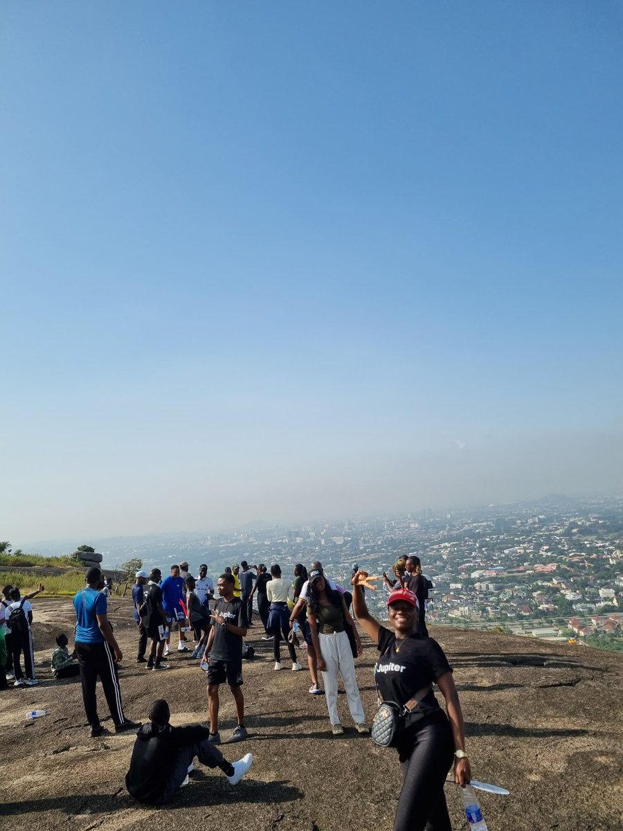 #SolanaSummitAfrica Day 1

Hike event powered by <a href="/SuperteamNG/">Superteam Nigeria</a> <a href="/moonwalkfitness/">Moonwalk Fitness 🌓👟</a> 

Omg, your FOMO will be televised 🎬