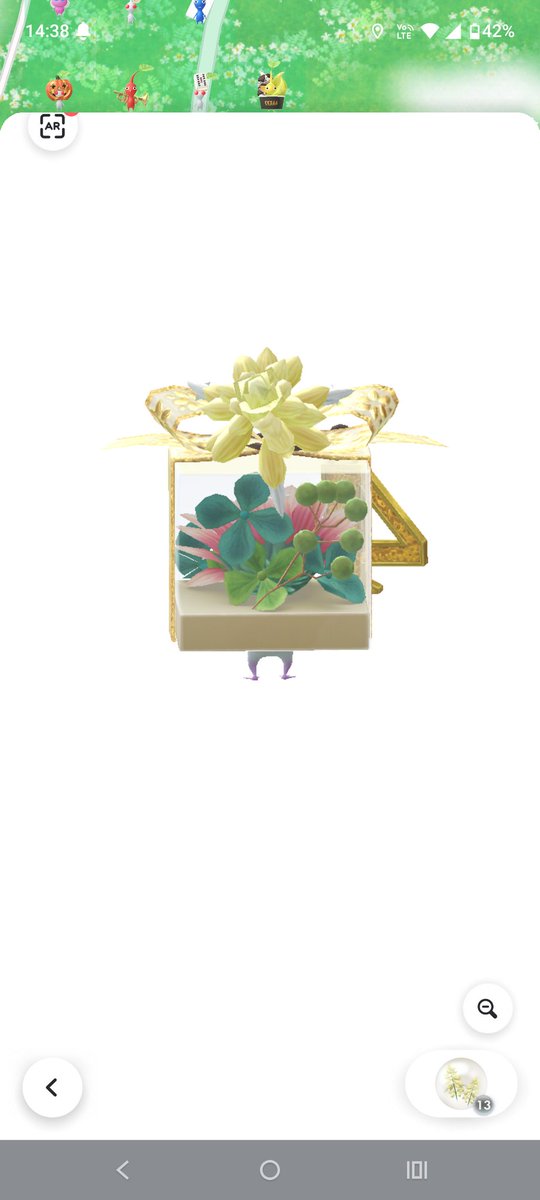 4周年デコピクミンの後ろ姿めっちゃかわいい〜💐✨️

氷ピクミンも集めなきゃだし、今月もるんるんで歩ける💓