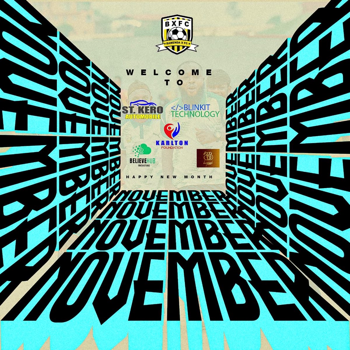Bring you good tidings 
Happy new month from the BXFC family. 
Welcome to November 🫂