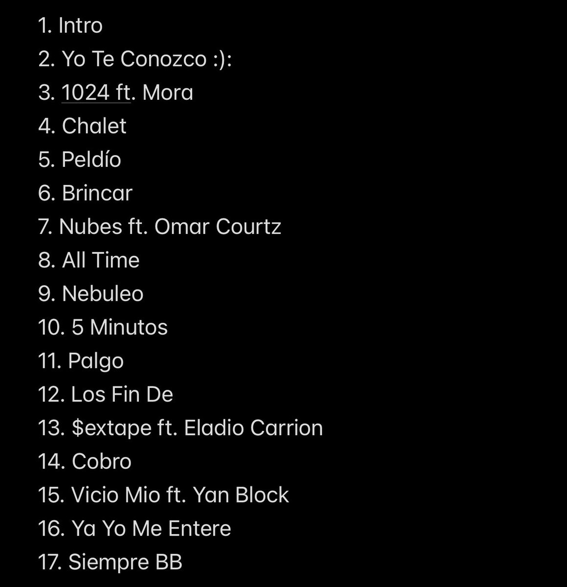 💿 FX DE LA ROSE (COVER + TRACKLIST)

👤 DE LA ROSE

🗓 14 DE NOVIEMBRE